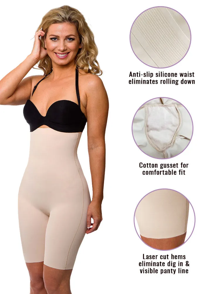 Microfiber Seamless High Waisted Shorts