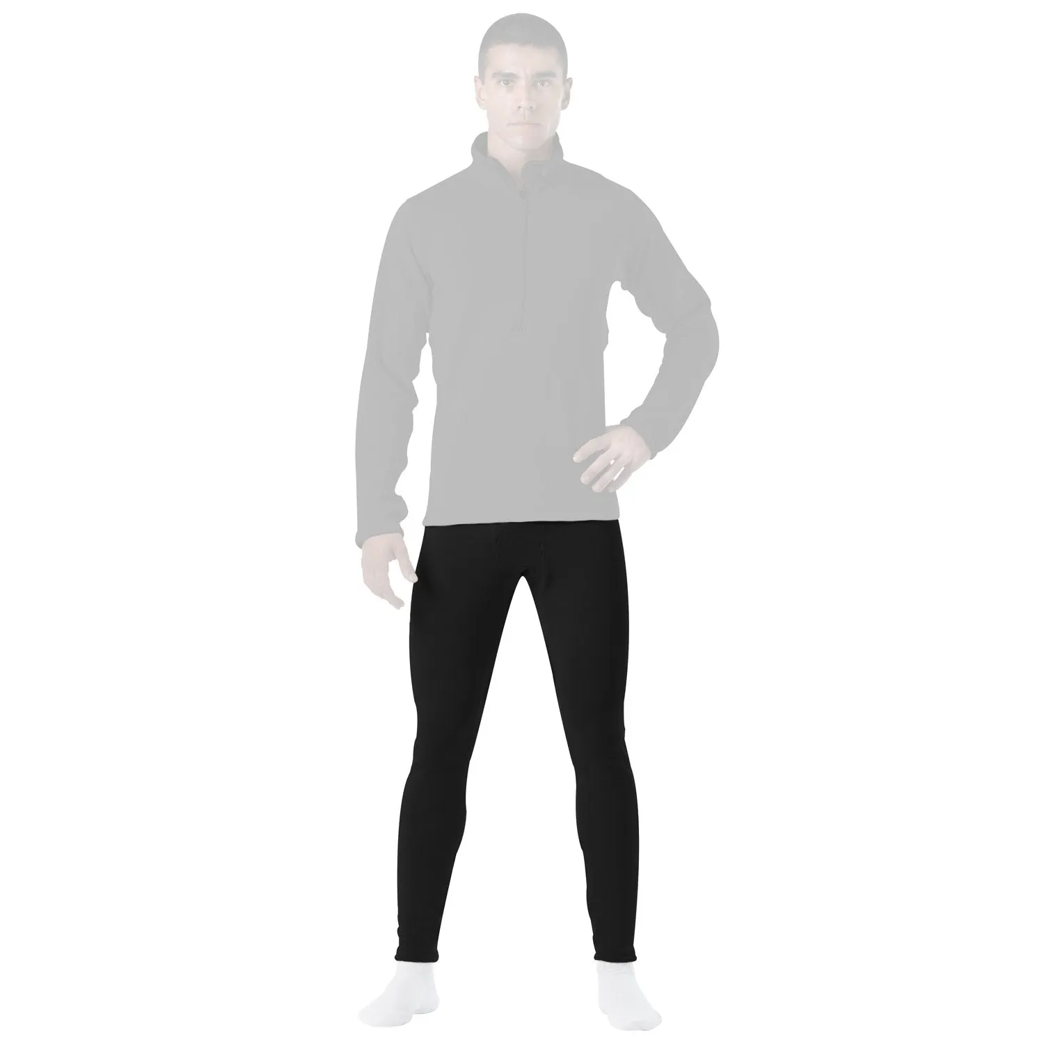 MilSpec ECWCS Gen III Midweight Military Underwear Bottom Level II Black