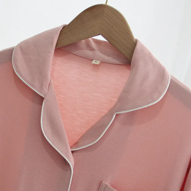 Modal Fabric Classic Pajamas