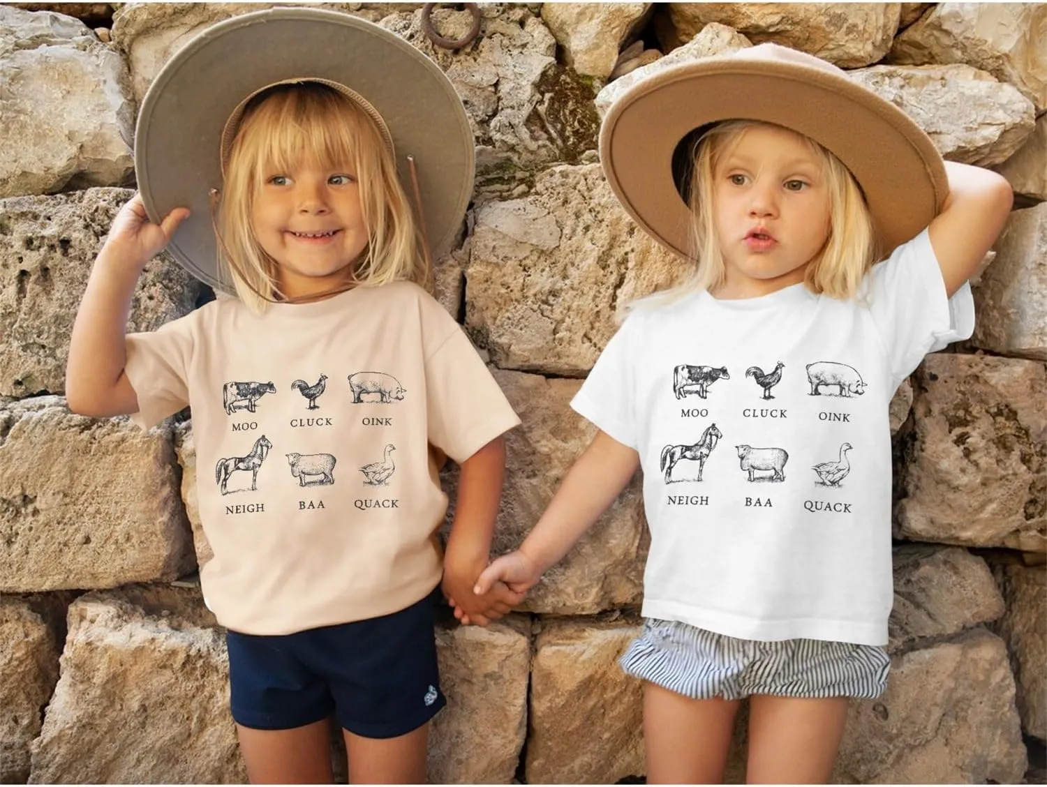 MODNTOGA Baby Boy Farm Shirt Short Sleeve Animals Graphic T-Shirt Kids Boy Cow Tops Toddler Funny Letter Print Tees