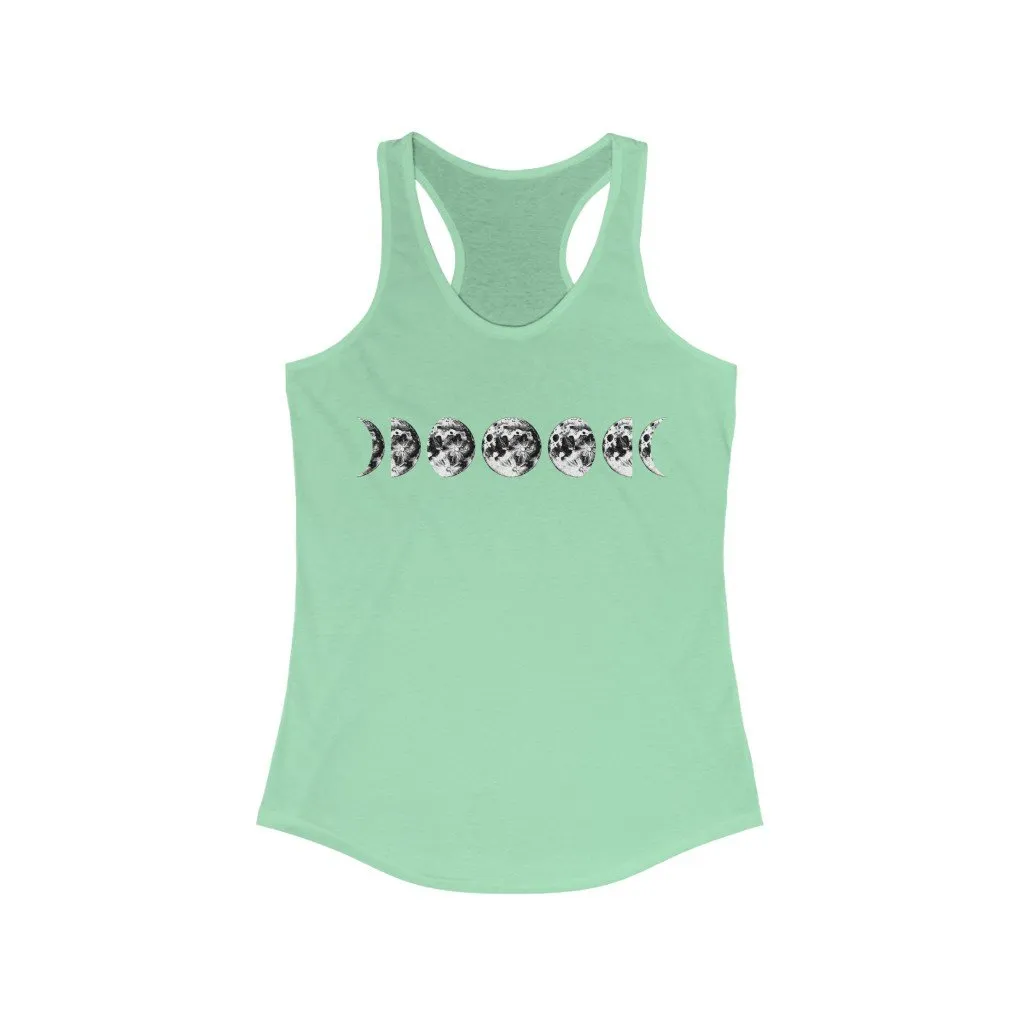 Moon Phases Tank Top - Moon Tank Top - Moon Phases Tank Top