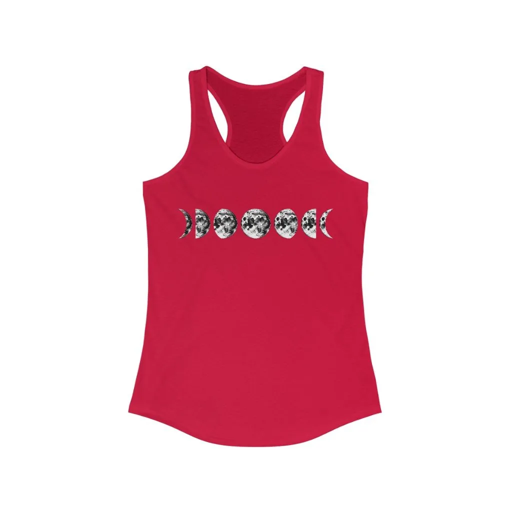 Moon Phases Tank Top - Moon Tank Top - Moon Phases Tank Top