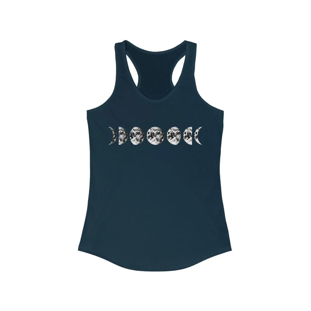 Moon Phases Tank Top - Moon Tank Top - Moon Phases Tank Top