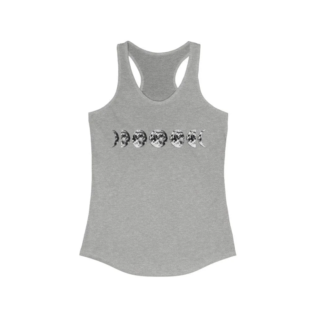 Moon Phases Tank Top - Moon Tank Top - Moon Phases Tank Top