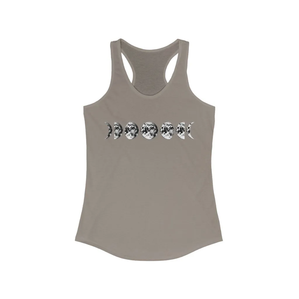 Moon Phases Tank Top - Moon Tank Top - Moon Phases Tank Top