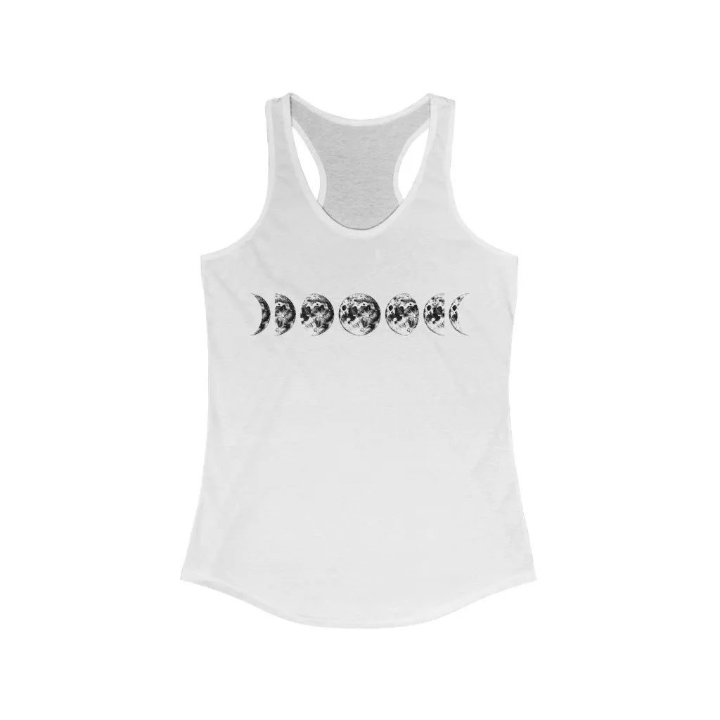 Moon Phases Tank Top - Moon Tank Top - Moon Phases Tank Top
