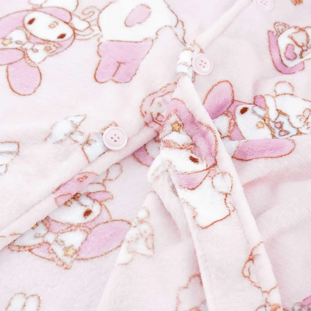 My Melody & My Sweet Piano Tea Time Hoodie Robe