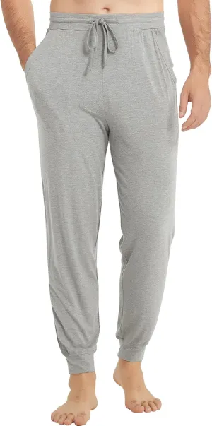 NACHILA Men's Pajamas Pants-Viscose Made from Bamboo, Soft Jogger Pants Comfy Sleep Pants Cool Pjs Bottoms with Pockets