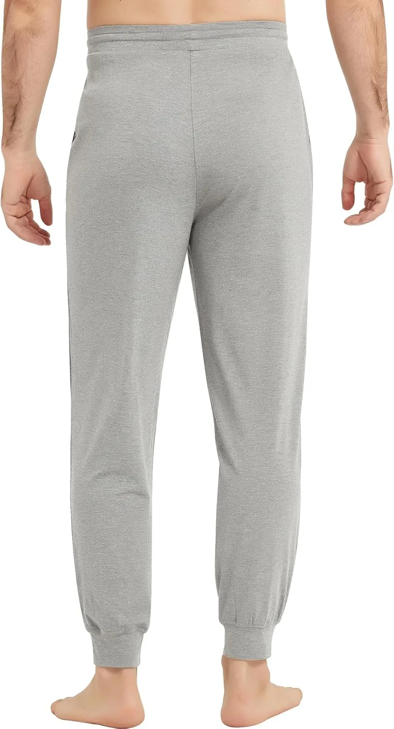 NACHILA Men's Pajamas Pants-Viscose Made from Bamboo, Soft Jogger Pants Comfy Sleep Pants Cool Pjs Bottoms with Pockets