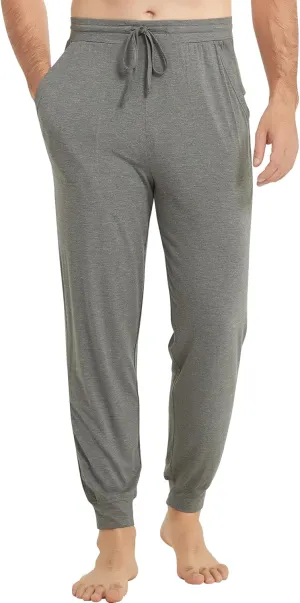 NACHILA Men's Pajamas Pants-Viscose Made from Bamboo, Soft Jogger Pants Comfy Sleep Pants Cool Pjs Bottoms with Pockets