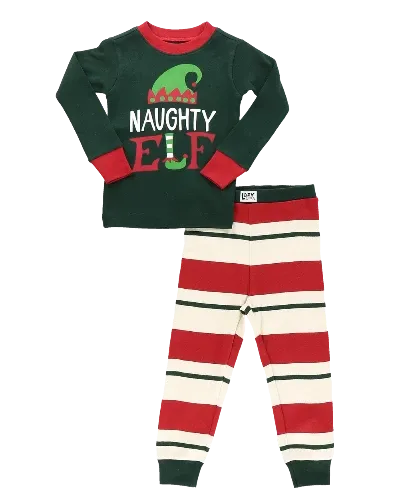 Naughty Elf Kid's Set