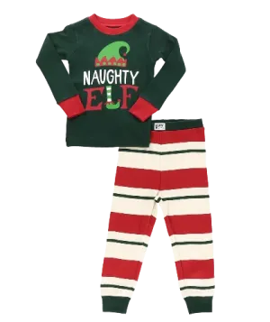 Naughty Elf Kid's Set