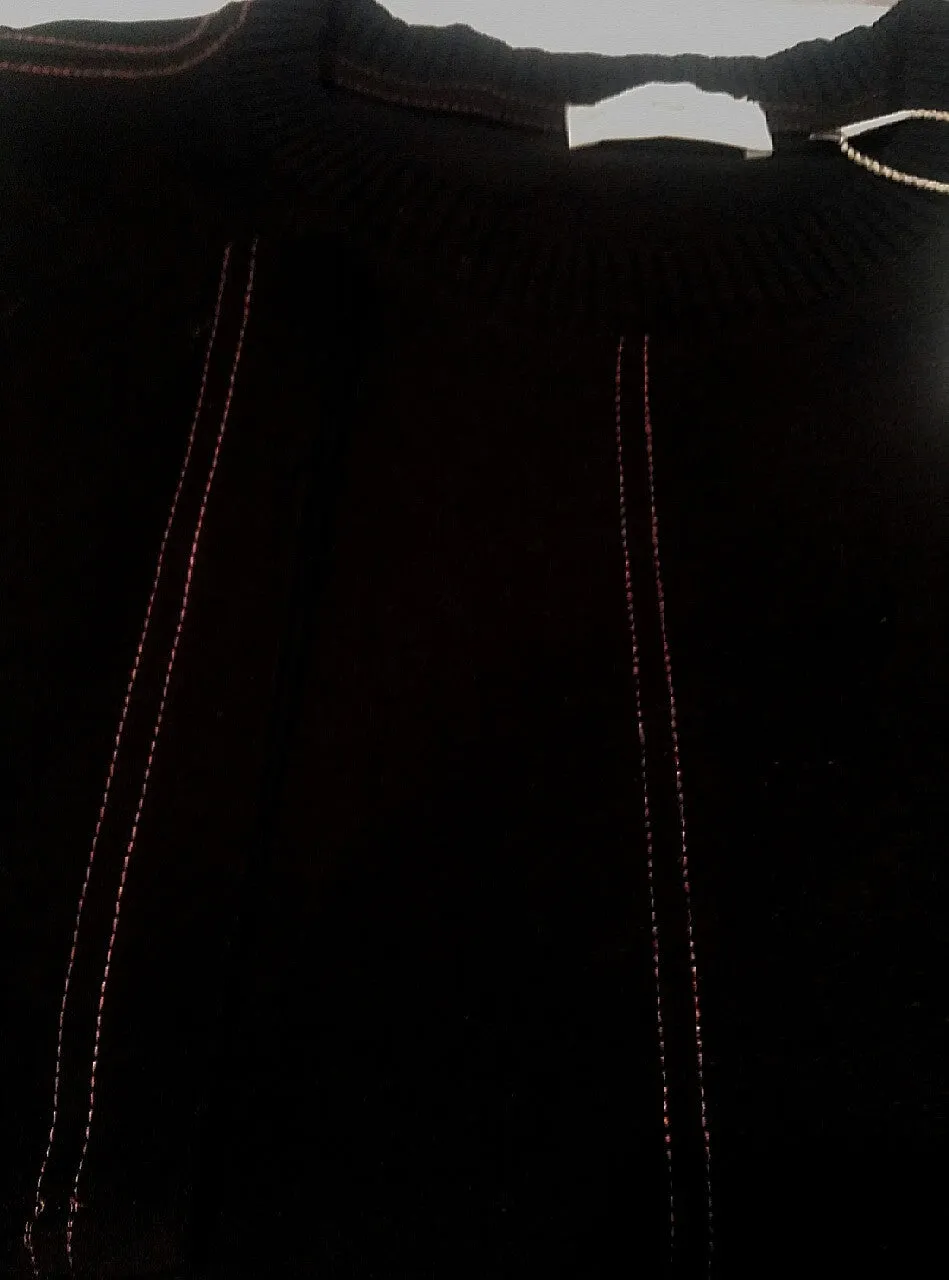 New- American Essentials Lounge Wear- Black 100% Cotton 2 Piece Set- size XL