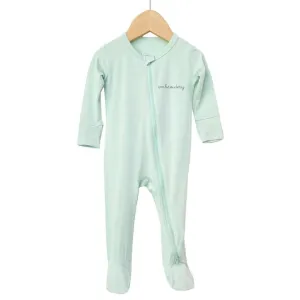 New! Baby Longsleeve Bamboo Cotton Footie
