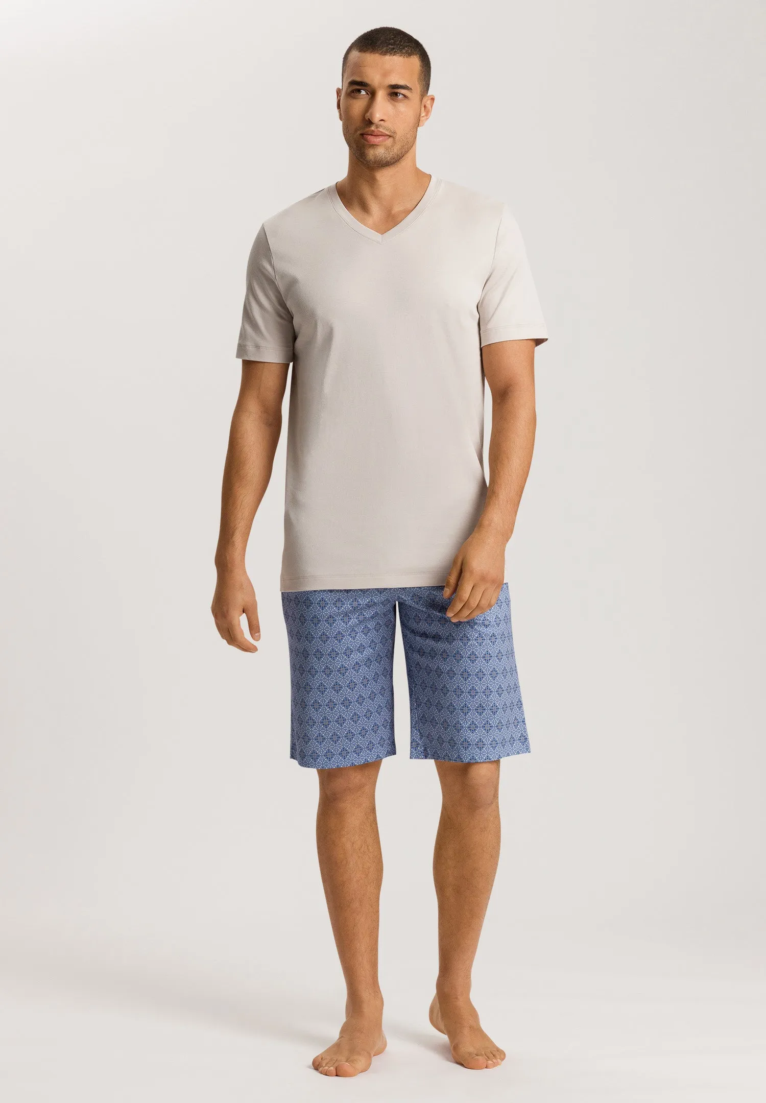 Night And Day Cotton Pajama Set | Blue Mosaic 75107-2885