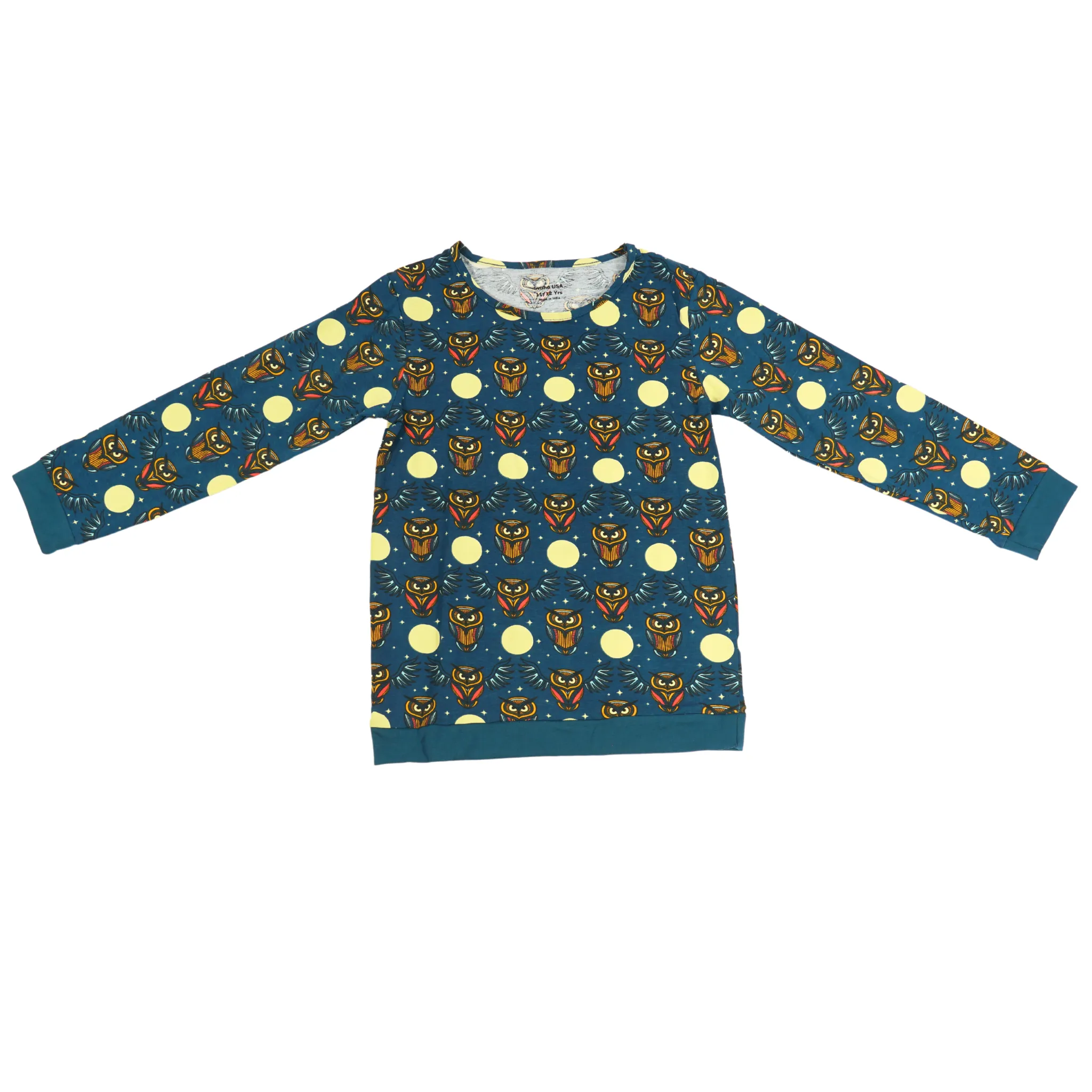 Nocturnal Whispers Glow-in-the-Dark Kids Pajamas Set [FINAL SALE]