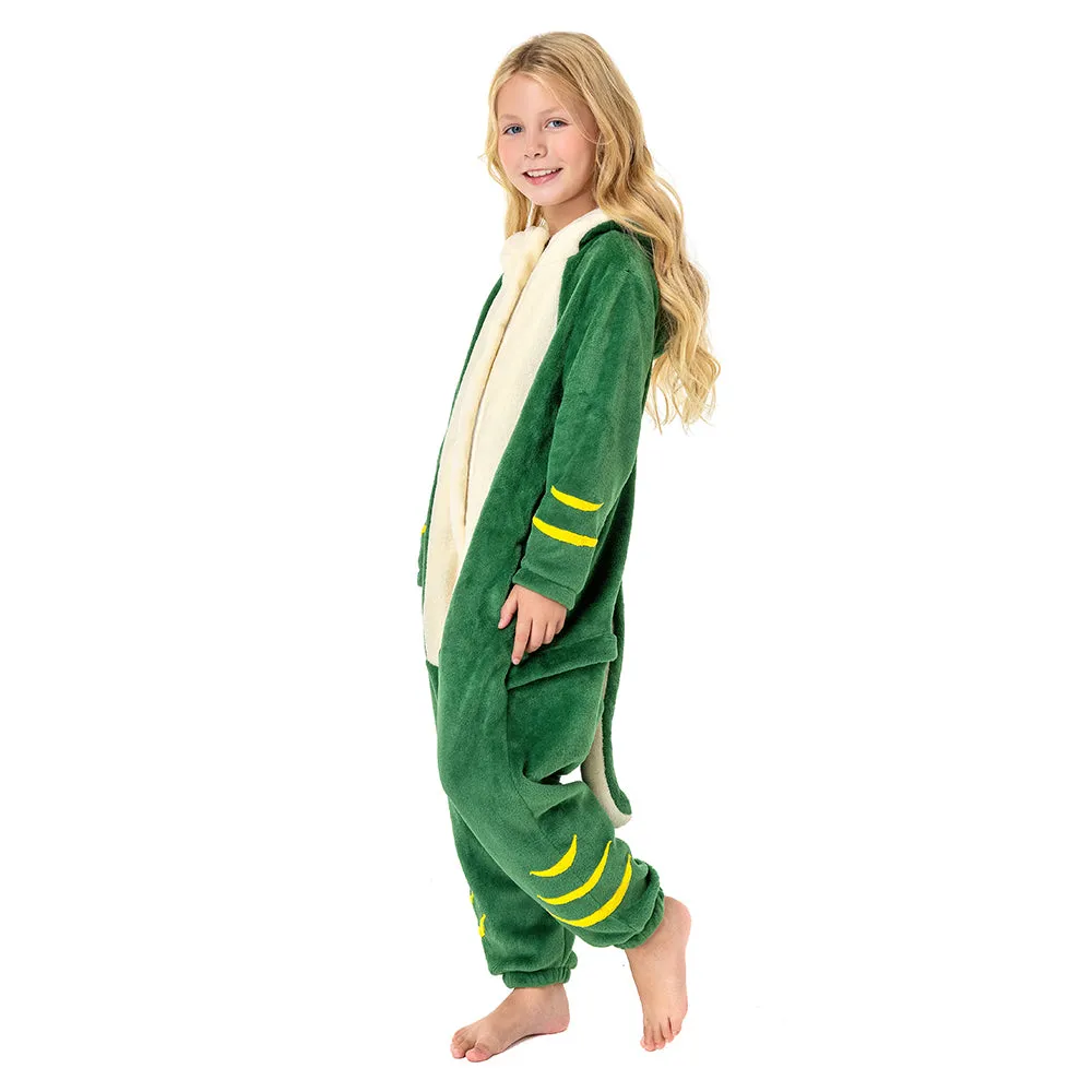 OLAOLA Kids Snake Animal Onesie Plush Soft Flannel Warm Home Pajamas One-Piece Sleepwear
