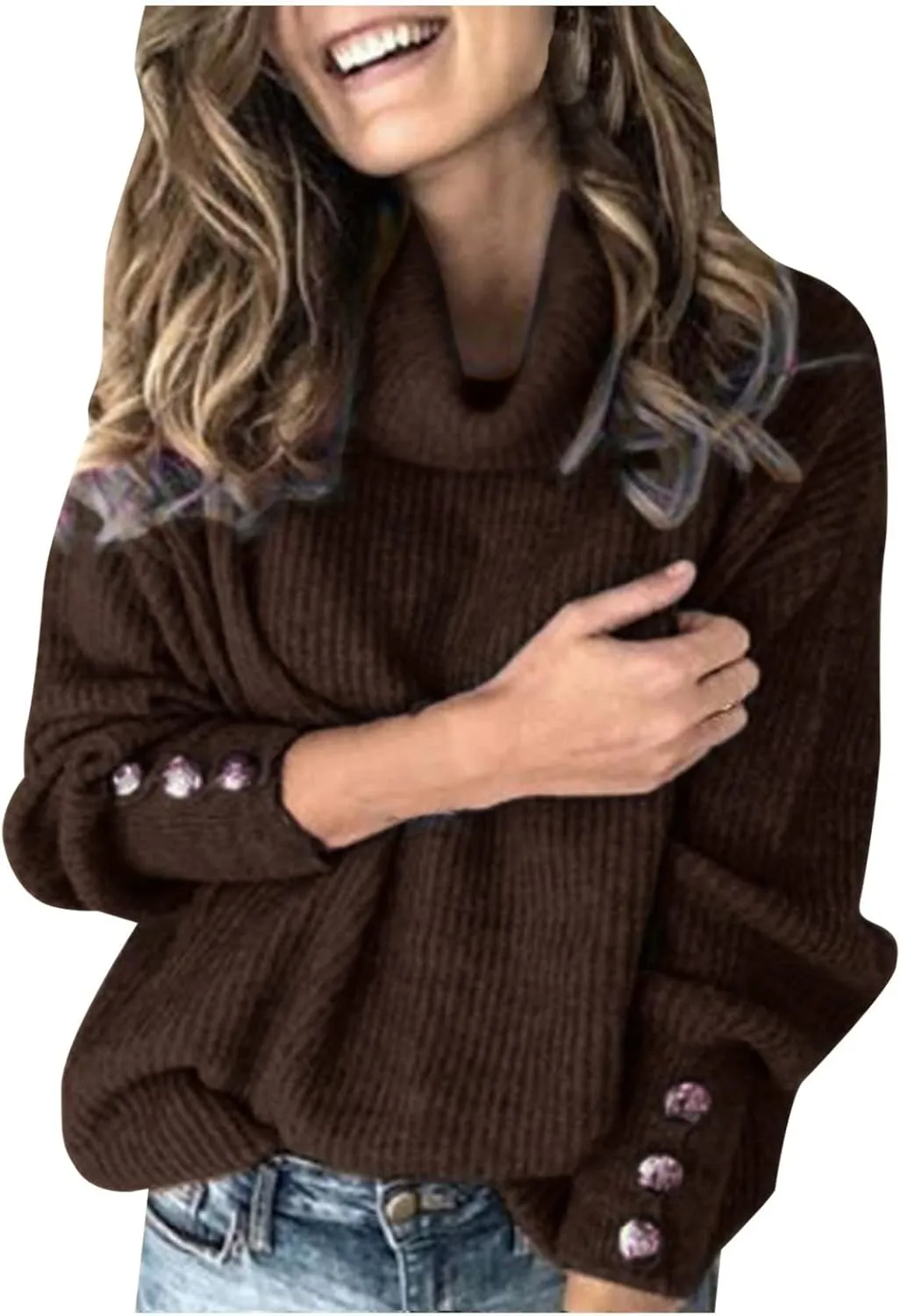 Ollysqiar Sweaters for Women Halloween Knitted Sweater with Cute Ghost Pattern Gothic Streetwear with Long Sleeves