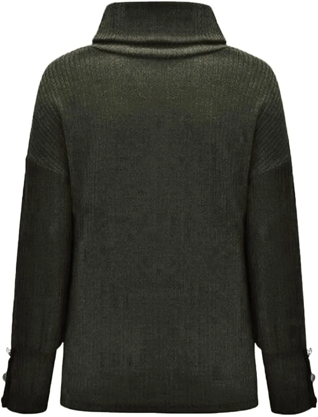 Ollysqiar Sweaters for Women Halloween Knitted Sweater with Cute Ghost Pattern Gothic Streetwear with Long Sleeves