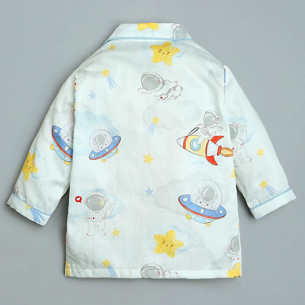 Organic Cotton  Night Suit - Nova