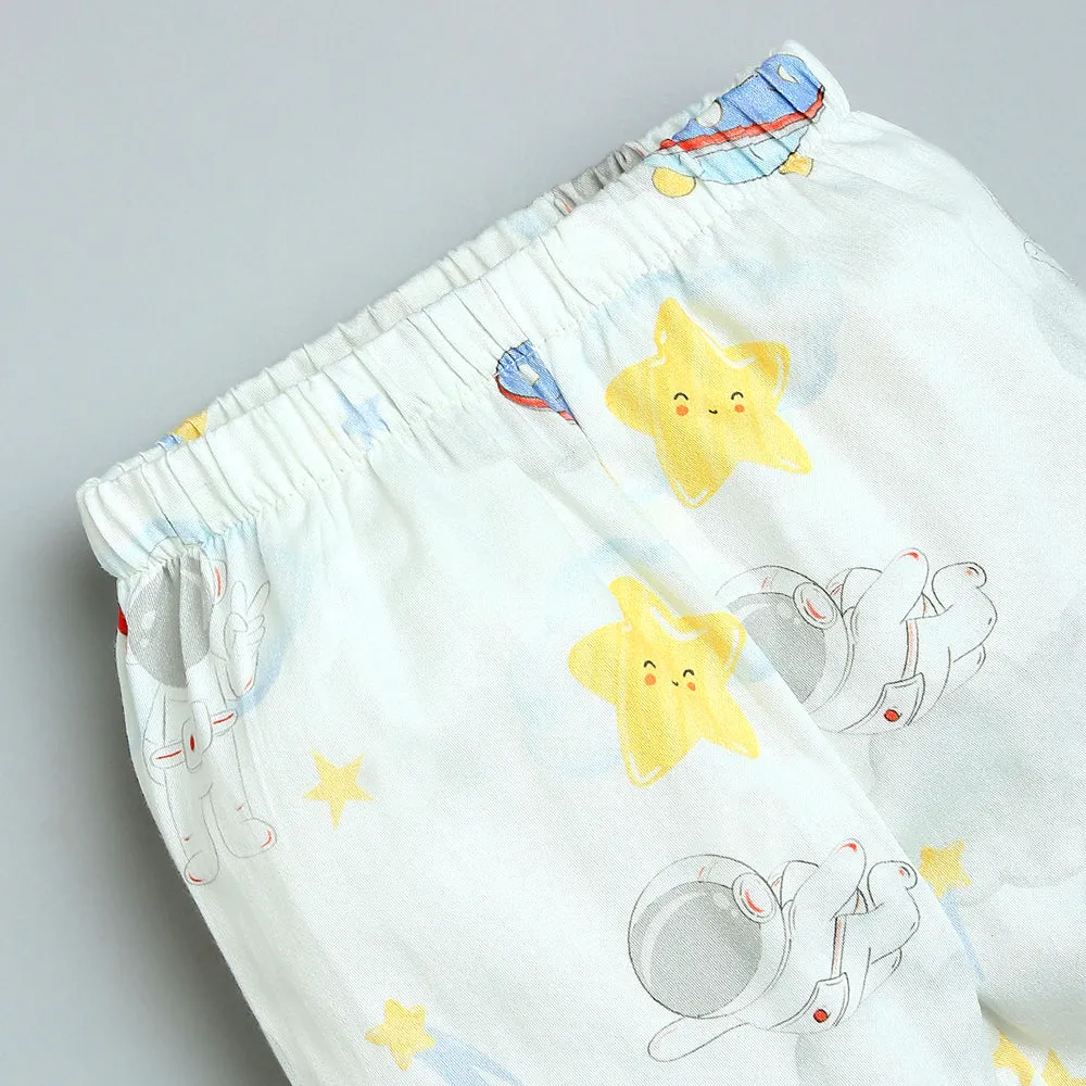 Organic Cotton  Night Suit - Nova