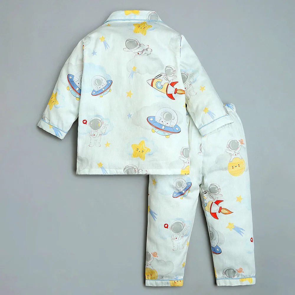 Organic Cotton  Night Suit - Nova