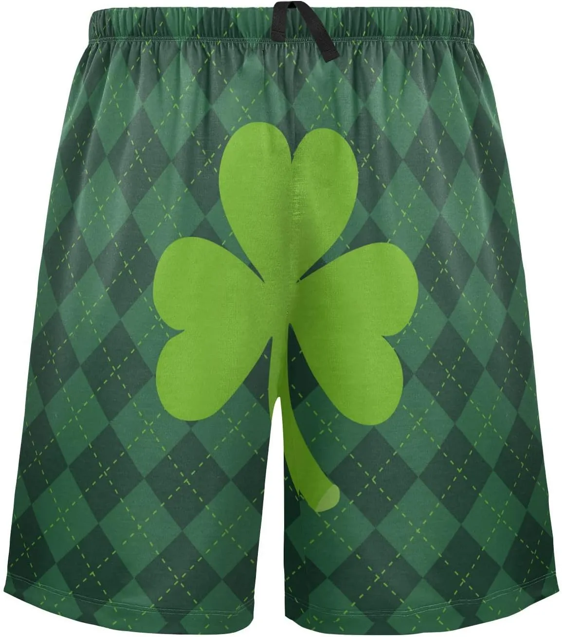 Oyihfvs Men's Pajama Shorts, Soft Lounge Short Pants with Pockets Drawstring (S-2XL)