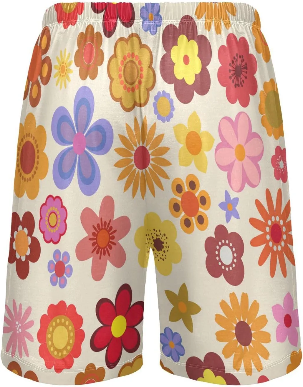 Oyihfvs Men's Pajama Shorts, Soft Lounge Short Pants with Pockets Drawstring (S-2XL)