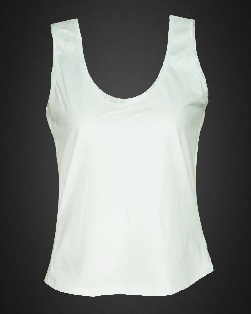 Pack of 3 - Plain Cotton Camisole For Women - MA-4