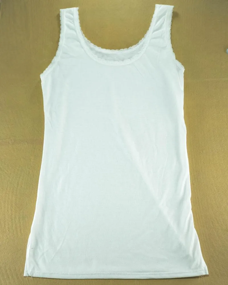 Pack of 3 - Plain Cotton Camisole For Women - MA-4