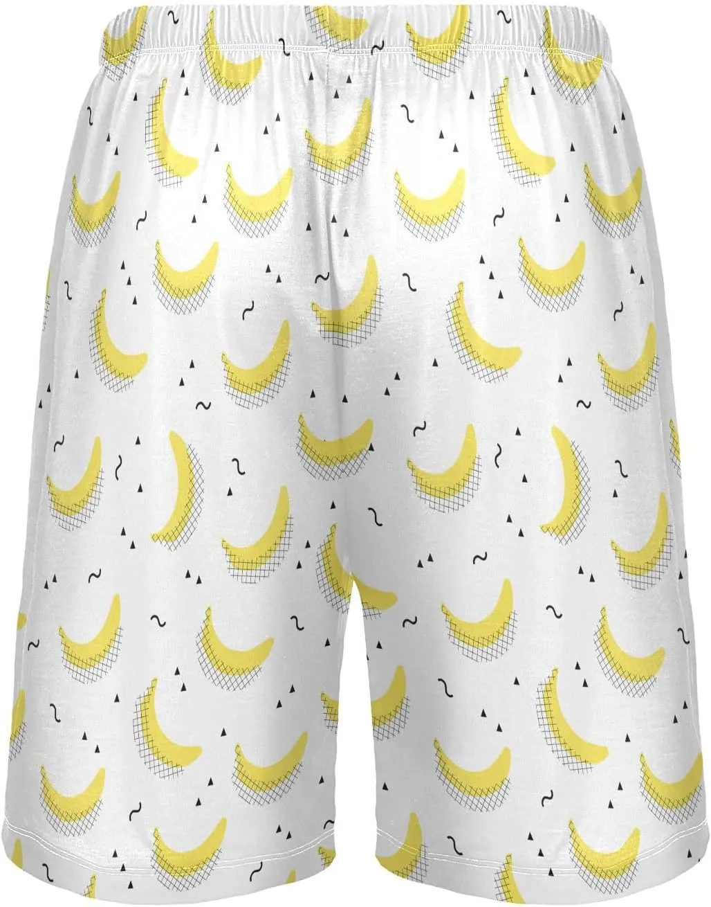 Pajama Shorts for Men Summer Pajama Pants with Pocket Pjs Bottoms Sleep Shorts Lounge Wear