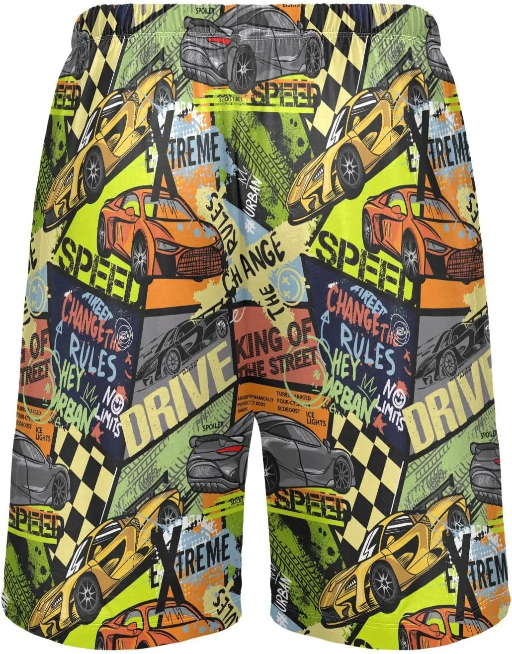 Pajama Shorts for Men Summer Pajama Pants with Pocket Pjs Bottoms Sleep Shorts Lounge Wear