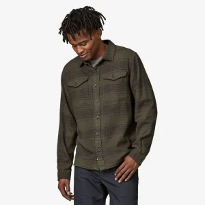 Patagonia Men's Fjord Flannel Shirt Cascade Basin Green