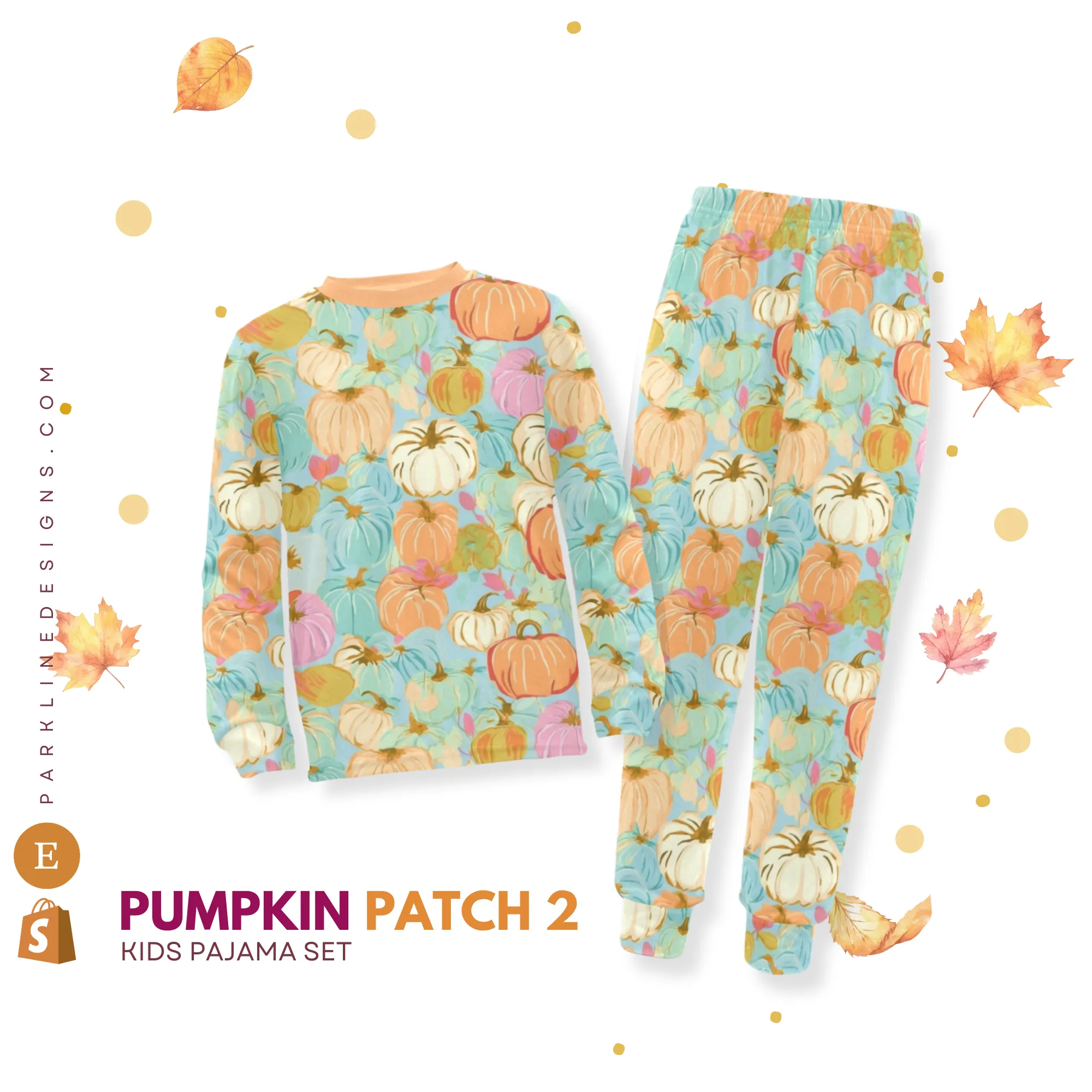 Patrick | Autumn Pajama Set for Boys| Whimsical & Cozy Sleepwear for Kids