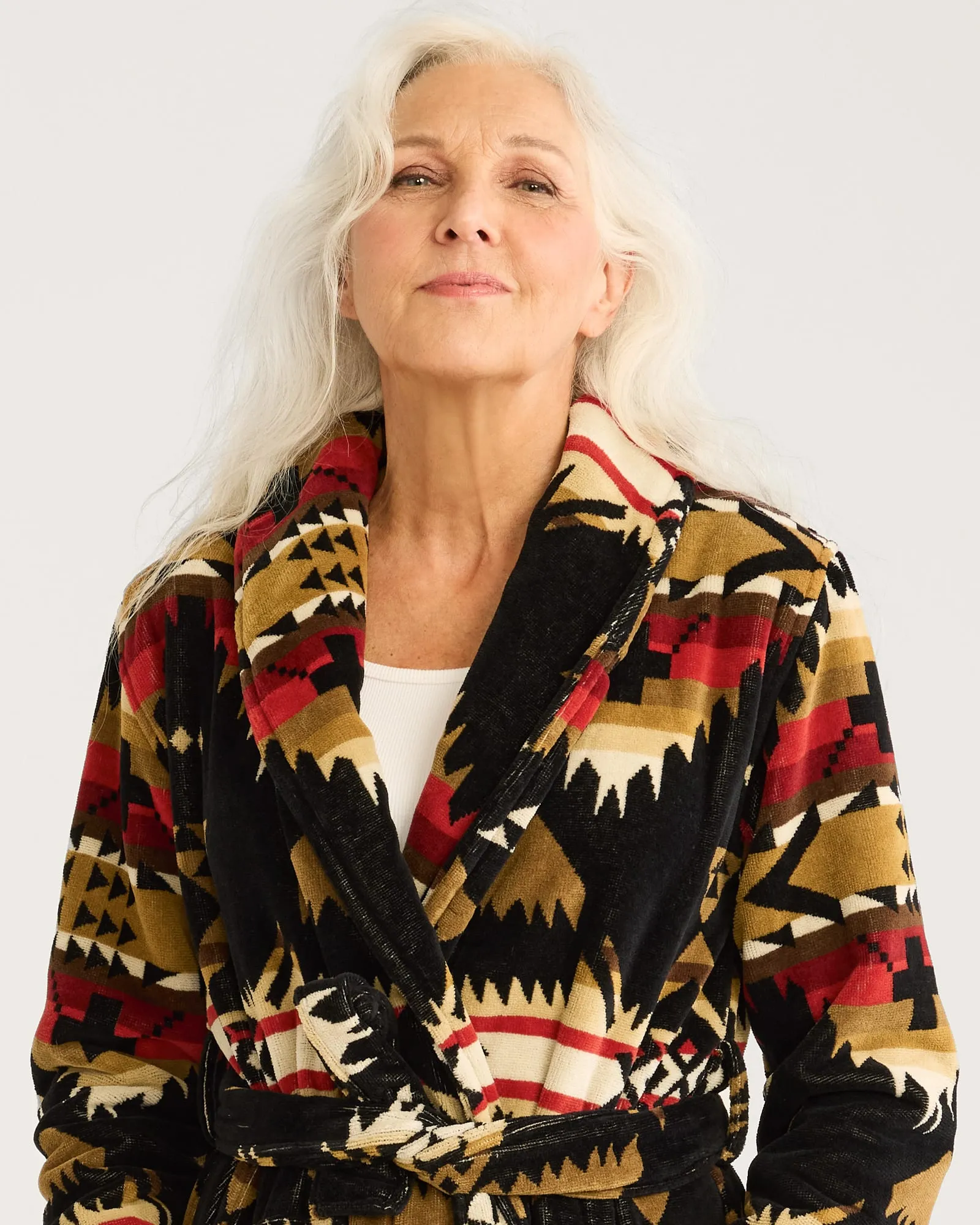 Pendleton Cotton Terry Velour Robe
