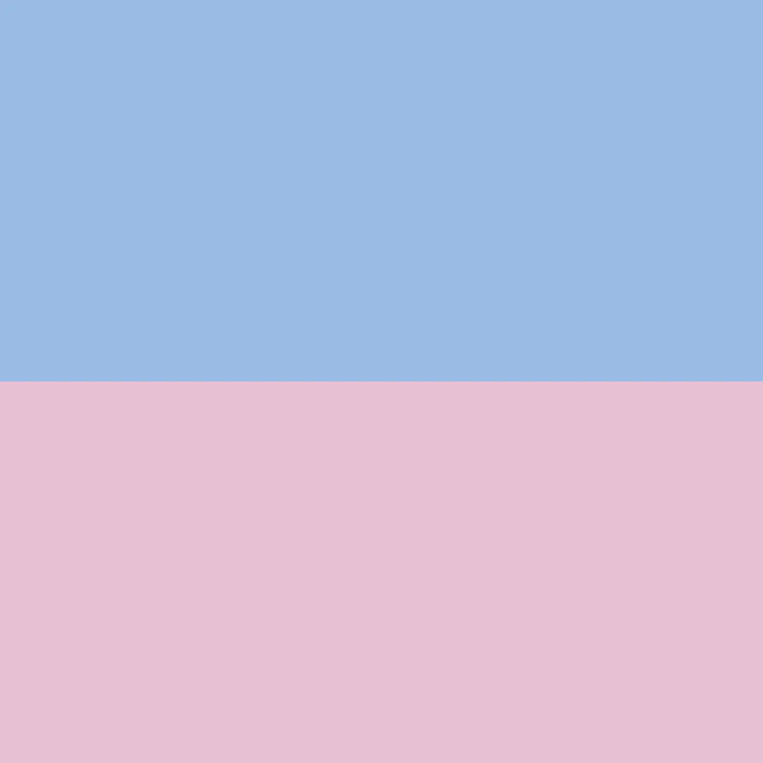 Petal / Sky Colorblock | Long Sleeve Pajamas