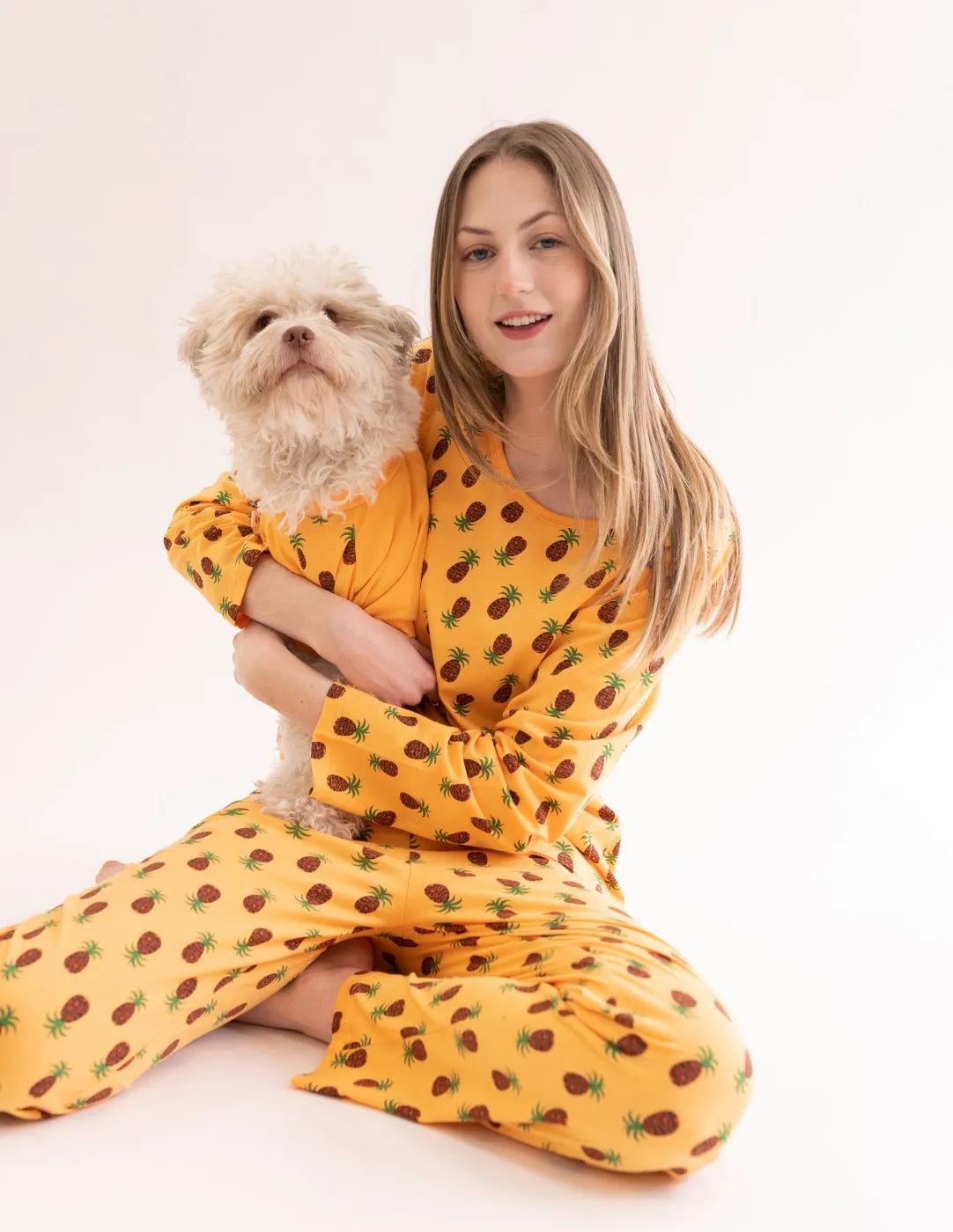 Pineapple Matching Family Pajama Set