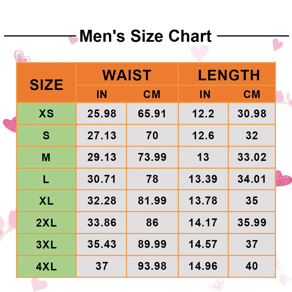 Pineapple Print Christmas Hat Customized Face Men's Boxer & Women's Underwear Set