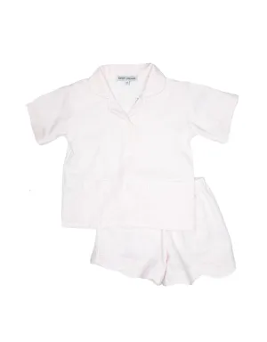 Pink Stripe Short Sleeve Pajama