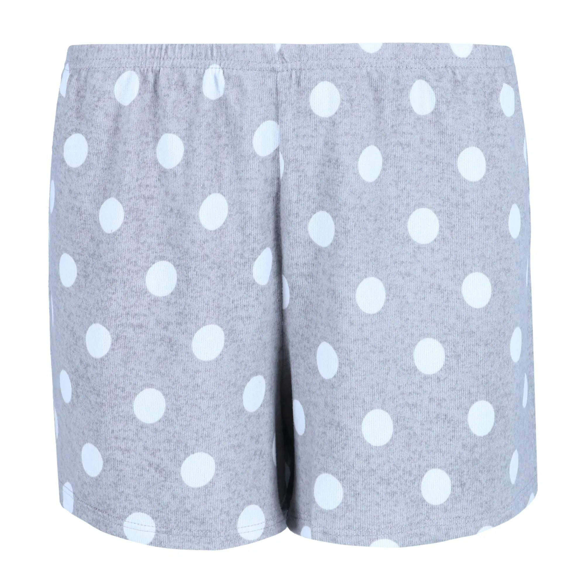 PJ Couture Women's Plus Size Polka Dot Pajama Short Set