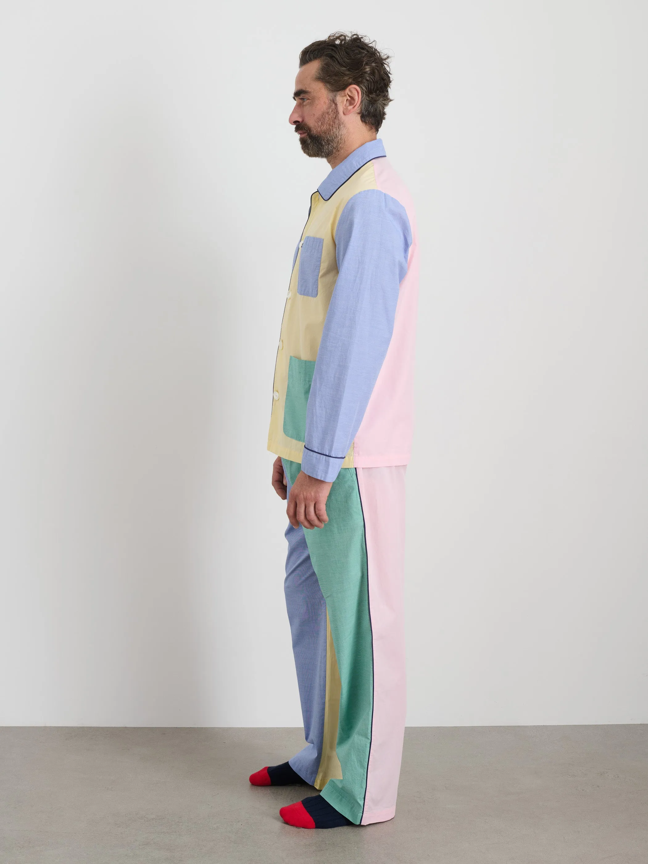 P'Jimmies Sleep Shirt in Colorblock