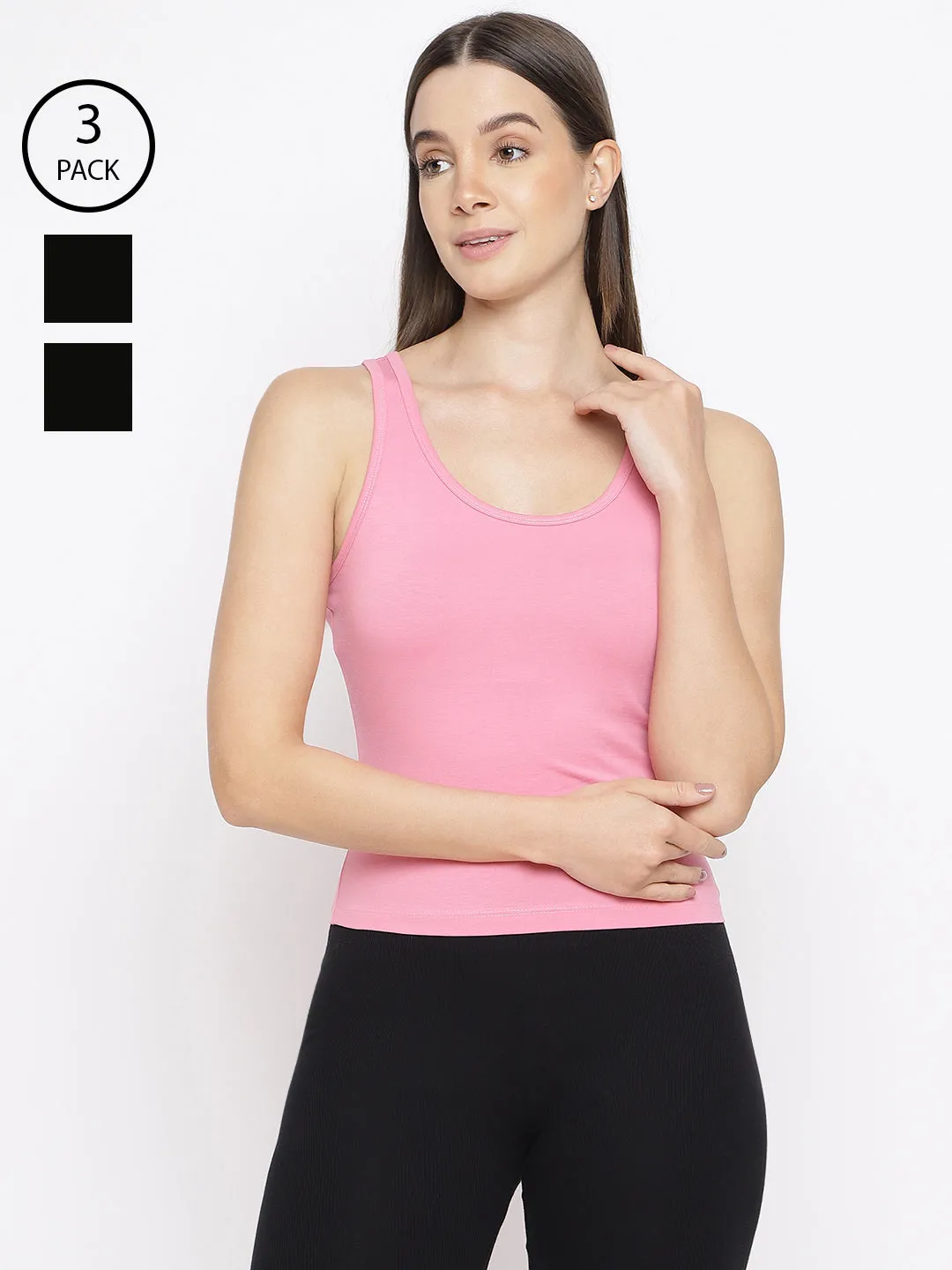 Playful Dreamer Camisole (Pack of 3)