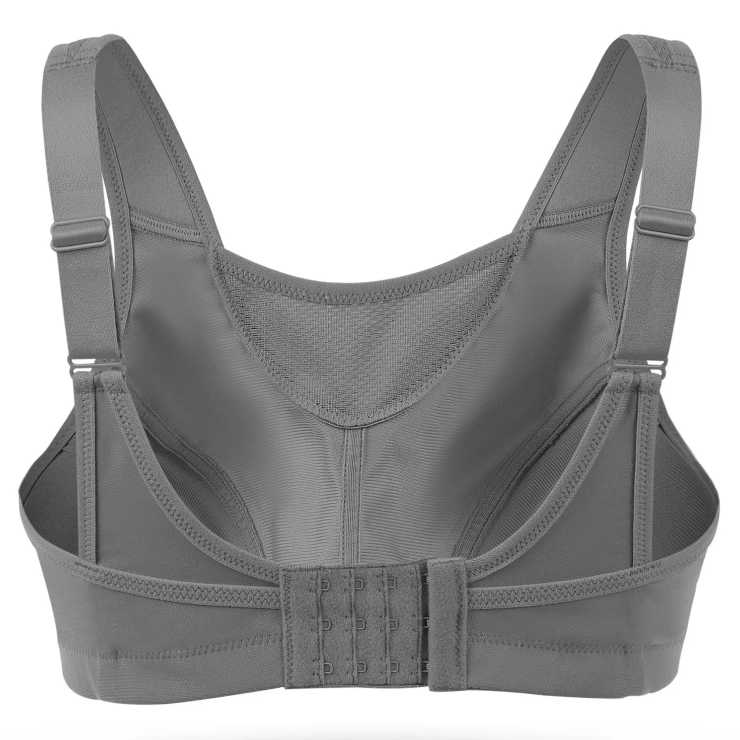 Plus size full cup non-padded wireless sports bra (Size 34-48, B-G)