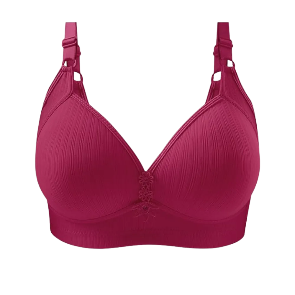 Plus Size Wireless Push-Up Bra