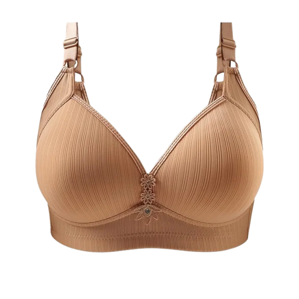 Plus Size Wireless Push-Up Bra
