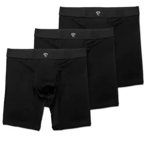 Politics Core P Logo Boxer Briefs - Black