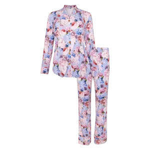 Posh Peanut Women's Long Sleeve & Relaxed Long Pajama Pants in Annie