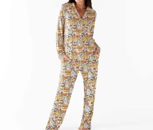 [Pre Order] Prime Time How you Doin? - Women's Bamboo Pj Set (EST SHIP EARLY APRIL)