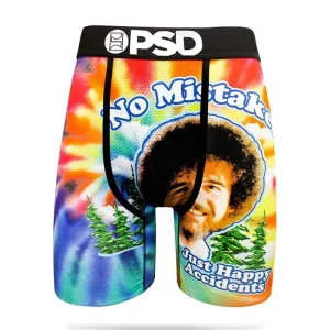 PSD Bob Ross- No Mistakes Mens Breathable II Athletic Boxer Briefs Small Underwear - E31811047-MULTI-S