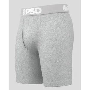 PSD Men's Gray Athl Grey Sld Modal Boxer Brief Large Underwear - 224180164-GRY-L